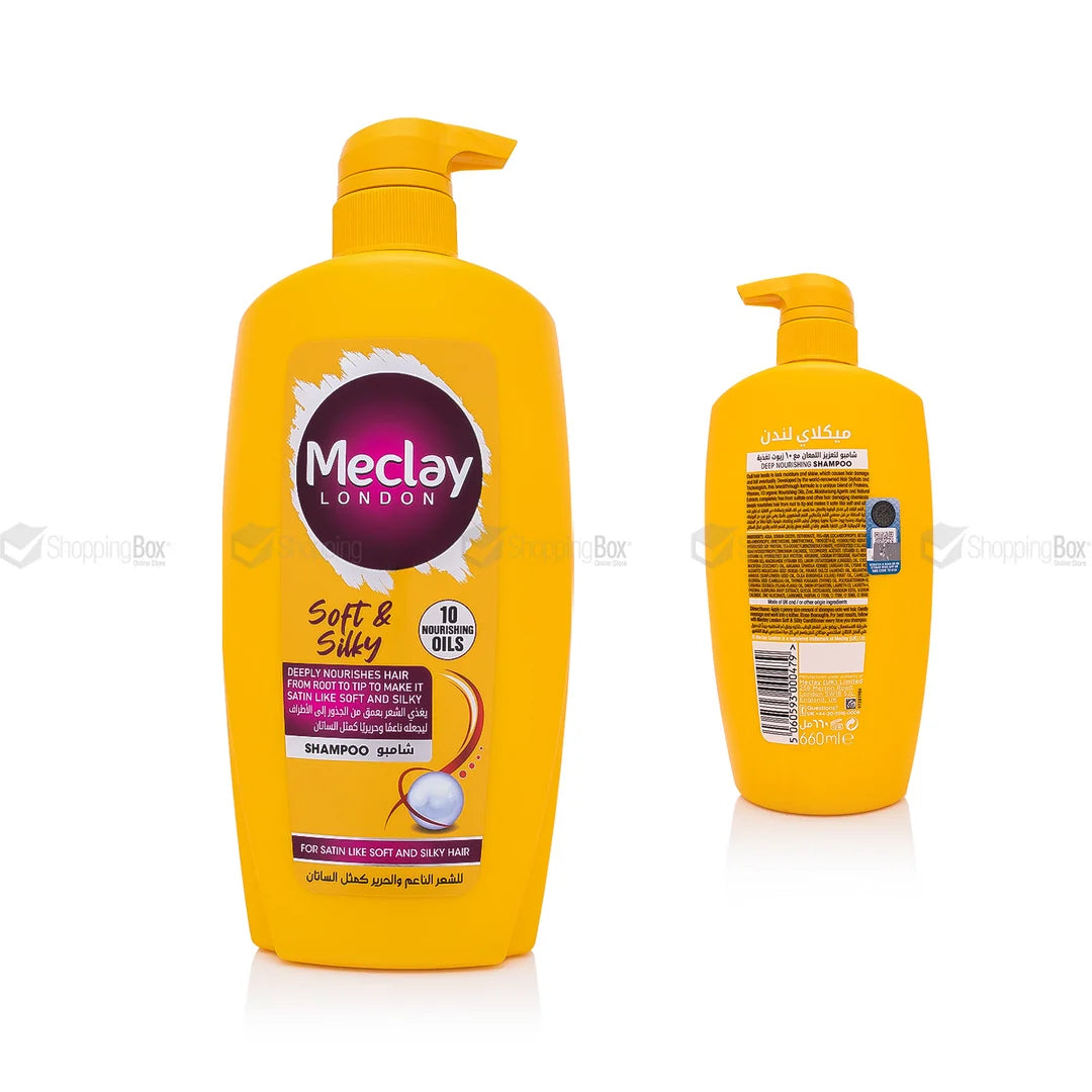 Meclay London Soft & Silky Shampoo 660ml